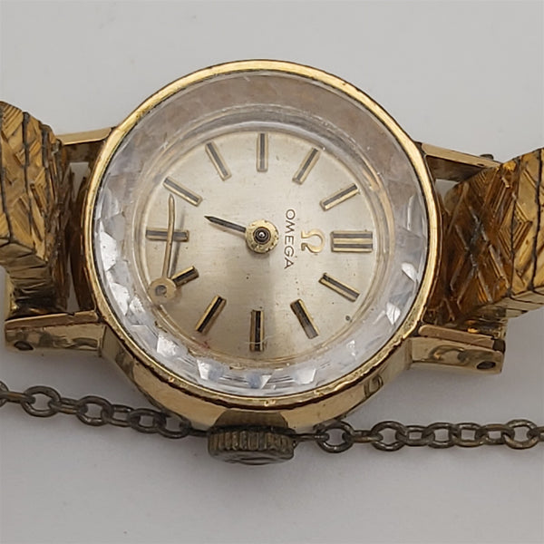 PROJECT FIX OMEGA GOLD MANUAL WIND LADIES COCKTAIL WATCH EU SHIP BVT6623