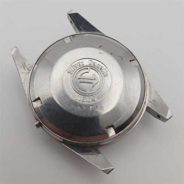 PROJECT TO FIX RADO SILVER GAZELLE SS ROUND THICK LUGS DAY DATE MENS WATCH 6506