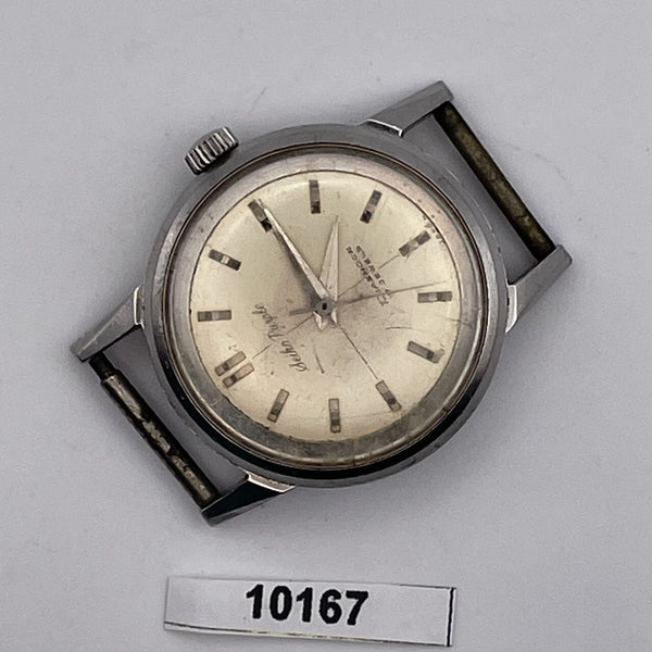 PROJECT TO FIX VINTAGE SEIKO PURPLE LADIES SS MANUAL WIND ROUND WATCH 10167