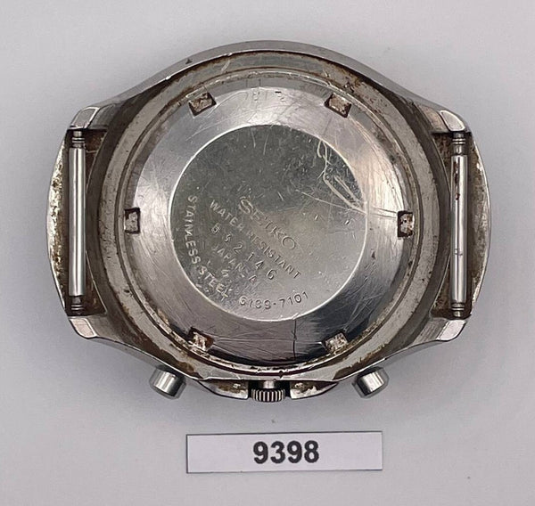 PROJECT TO FIX SEIKO 6139 7100 HELMET VADER MENS AUTO DAY DATE SS WATCH BVT9398