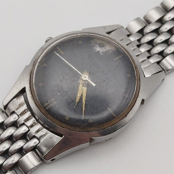 PROJECT TO FIX LORD ELGIN ROUND SS MIDSIZE AUTOMATIC WIND WATCH 9304