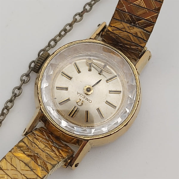 PROJECT FIX OMEGA GOLD MANUAL WIND LADIES COCKTAIL WATCH EU SHIP BVT6623