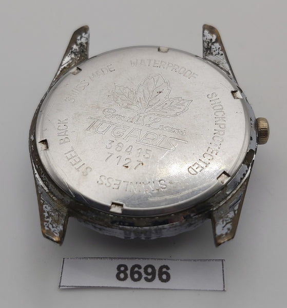 PROJECT TO FIX TUGARIS MANUAL WIND ROUND EU SHIP MENS WATCH 8696