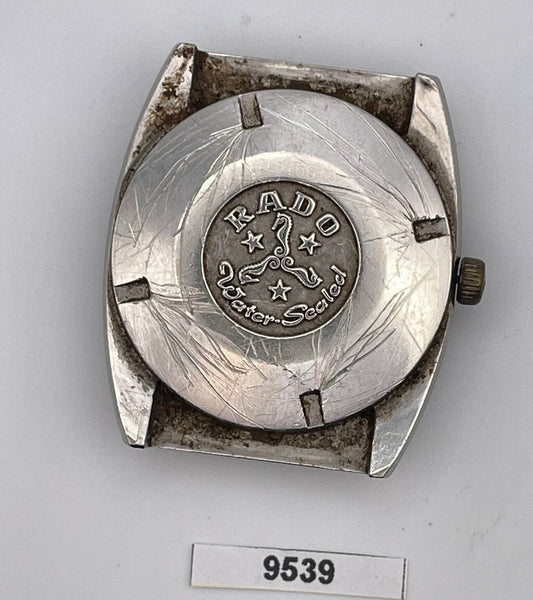 PROJECT TO FIX RADO SAPPHIRE GAZELLE SS DAY DATE EU SHIP MENS WATCH 9539