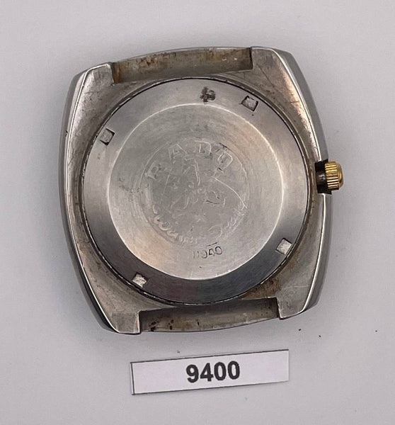 PROJECT TO FIX RADO VOYAGER GOLD SS HOODED LUGS DAY DATE EU SHIP MENS WATCH 9400