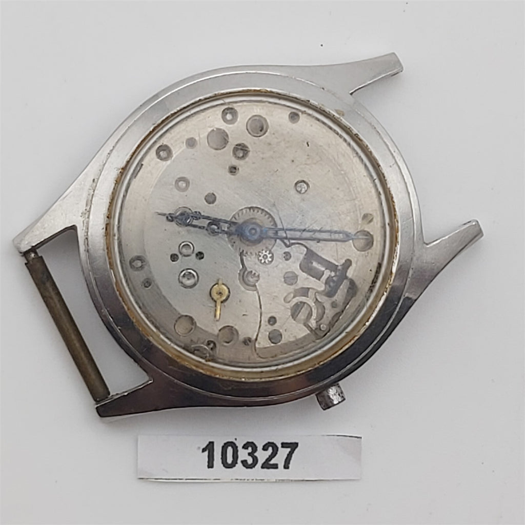 PROJECT TO FIX LORD ELGIN ROUND SS MIDSIZE MANUAL WIND WATCH 10327