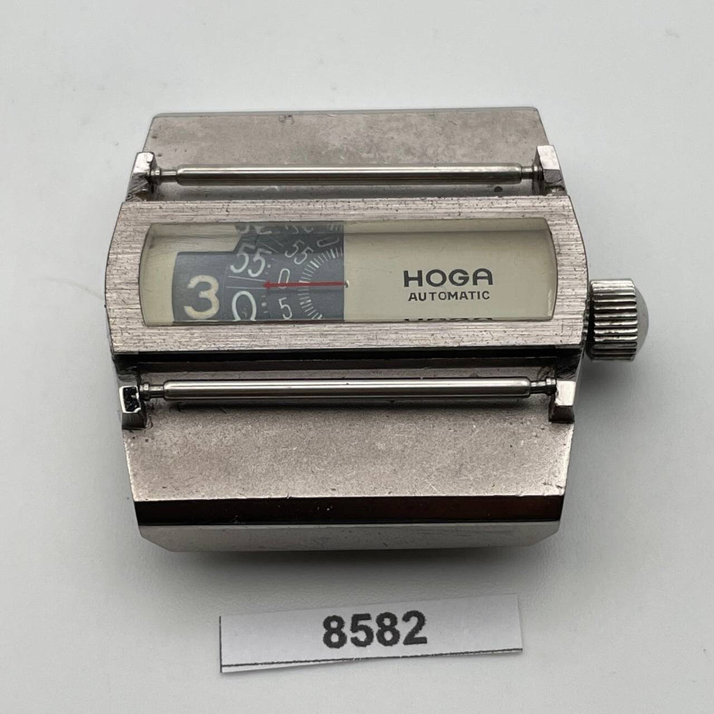 PROJECT TO FIX HOGA DIGITAL JUMP HOUR AUTOMATIC 8582 EU SHIP SS MENS WATCH