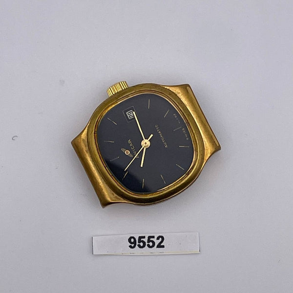 PROJECT TO FIX ENICAR CUSHION CASE AUTOMATIC DATE GOLD LADIES EU SHIP WATCH 9552