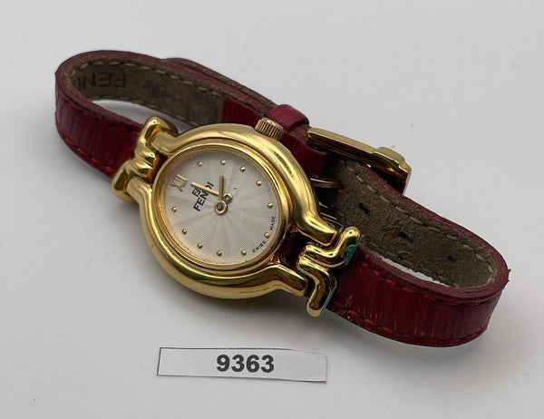 PROJECT TO FIX FENDI LADIES GOLD DIAL GOLD PLATE WATCH EU SHIP WATCH 9363