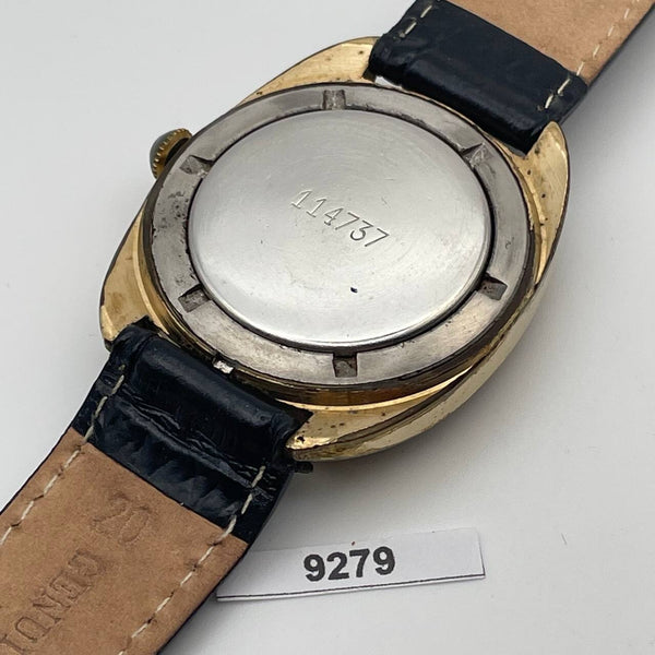 PROJECT TO FIX CARDINAL GRADUATED DIAL GOLD MANUAL WIND CUSHION MENS WATCH 9279