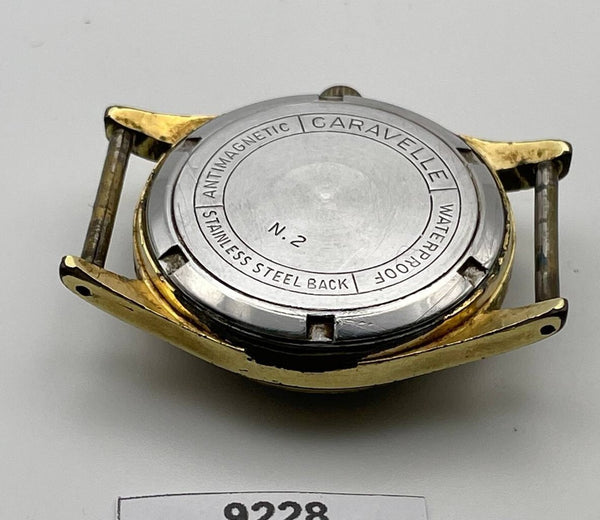 PROJECT TO FIX CARAVELLE WATCH MANUAL WIND MOVT. BOYSIZE WATCH EU SHIP 9228