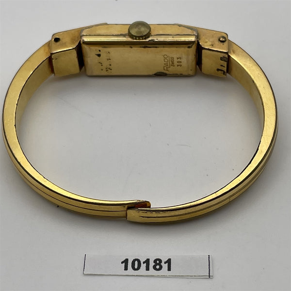 PROJECT TO FIX RADO GOLD PLATE BANGLE WATCH EU SHIP LADIES WATCH 10181