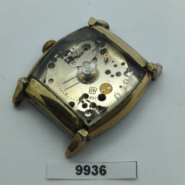 PROJECT TO FIX BELMONT GOLD PLATE MIDSIZE MANUAL WIND 9936 WATCH