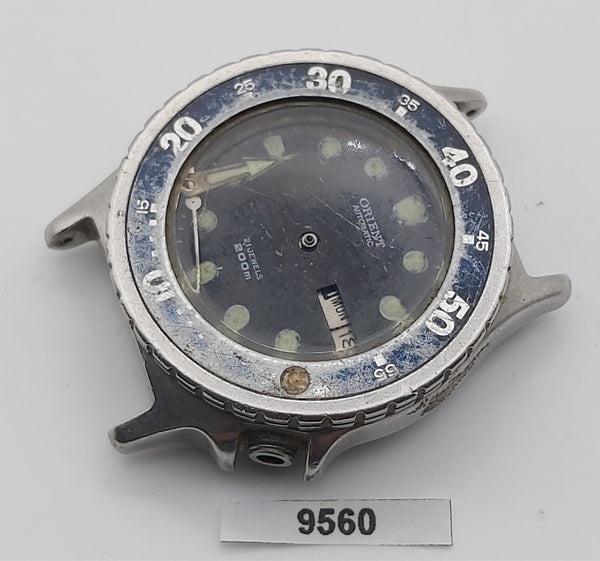 PROJECT TO FIX ORIENT DIVER DAY DATE AUTO MIDSIZE 469DB760 CA EU SHIP 9560 WATCH