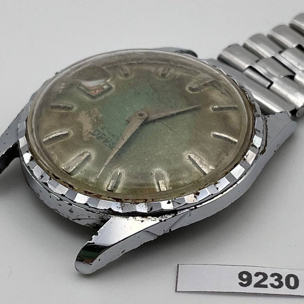 PROJECT TO FIX TUGARIS COIN RIMMED AUTOMATIC ROUND EU SHIP MENS WATCH 9230