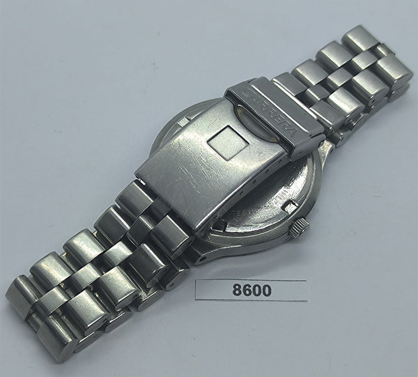 PROJECT TO FIX CARRERA MENS STEEL QUARTZ DATE WATCH EU SHIP WATCH 8600