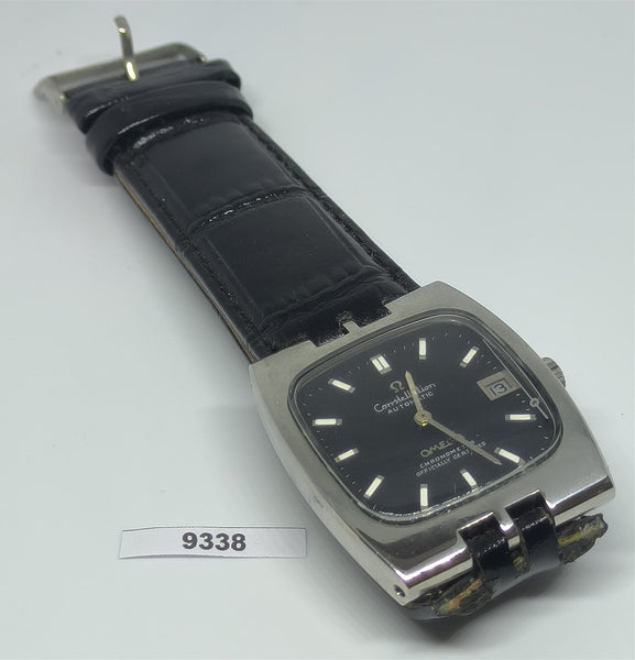PROJECT TO FIX POLISHED OMEGA CONSTELLATION CUSHION DATE SS MENS AUTO WATCH 9338