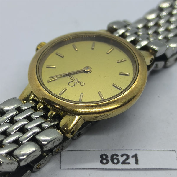 PROJECT TO FIX OMEGA DE VILLE GOLD QUARTZ RICE BEADS LADIES WATCH EU SHIP BV8621