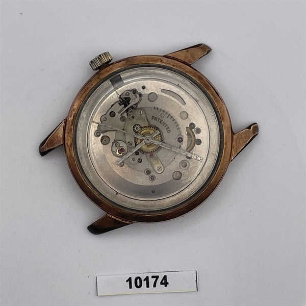 PROJECT TO FIX SOLVIL TITUS ROUND MENS MANUAL WIND ROSE PLATED WATCH 10174