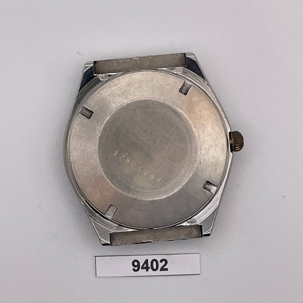PROJECT TO FIX RADO VOYAGER SS HOODED LUGS DAY DATE EU SHIP MENS WATCH 9402