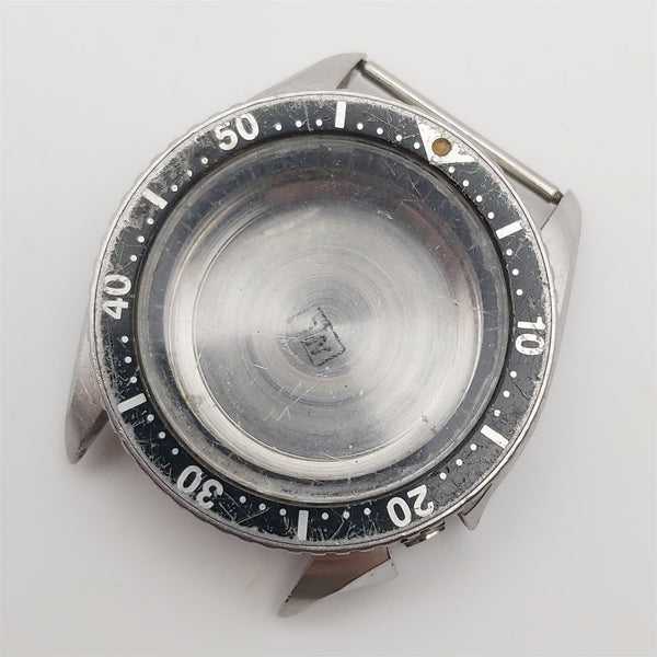 USED RARE VINTAGE SOLVIL TITUS DIVER GLASS CASE BEZEL WATCH KIT BVT06669