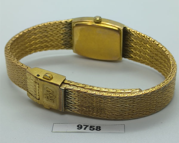PROJECT TO FIX RAYMOND WEIL LADIES GOLD QUARTZ MESH BAND WATCH EU SHIP 9758