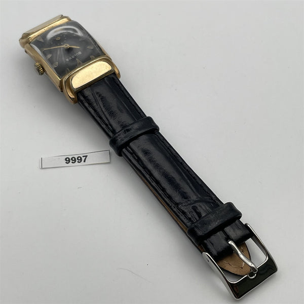 PROJECT TO FIX BULOVA ARABIC DIAL GOLD PLATE MIDSIZE 17j MANUAL WIND WATCH 9997