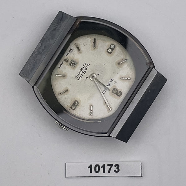 PROJECT TO FIX RADO DIASTAR SS CUSHION DATE EU SHIP MIDSIZE WATCH 10173