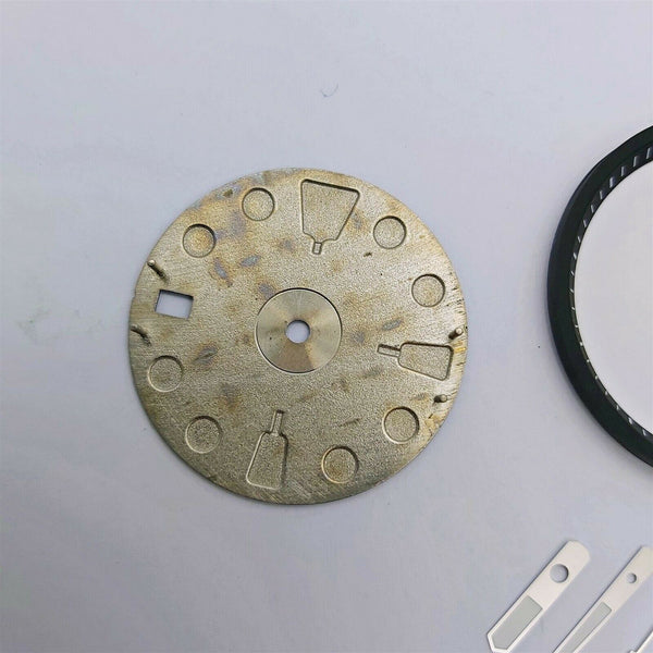 SEIKO BLUE BLACK PROSPEX 7S26 0020 DIAL MINUTE TRACK HANDS SET WATCH BVT5763