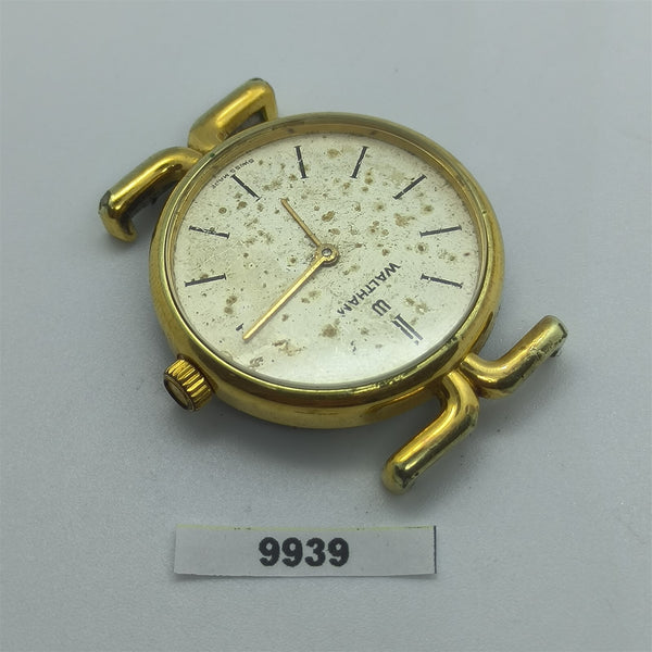 PROJECT FIX ART DECO WALTHAM MANUAL WIND COCKTAIL UNISEX GOLD WATCH 9939