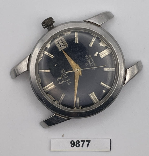 PROJECT TO FIX SOLVIL TITUS MENS SS ROUND MANUAL MENS SIZE WATCH EU SHIP BVT9877