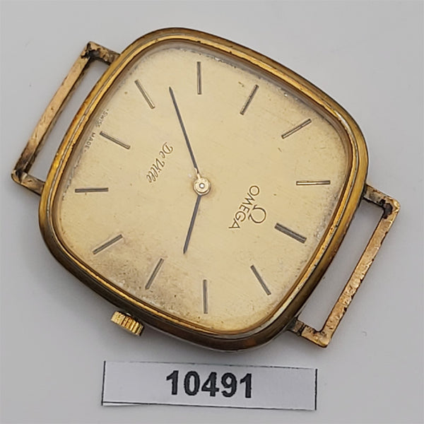 PROJECT TO FIX OMEGA DE VILLE GOLD PLATE CUSHION MENS MANUAL WIND WATCH BVT10491