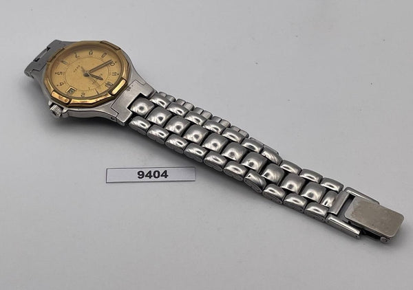 PROJECT TO FIX ZENITH DEFY GOLD SS QUARTZ LADIES DATE WATCH EU SHIP 9404