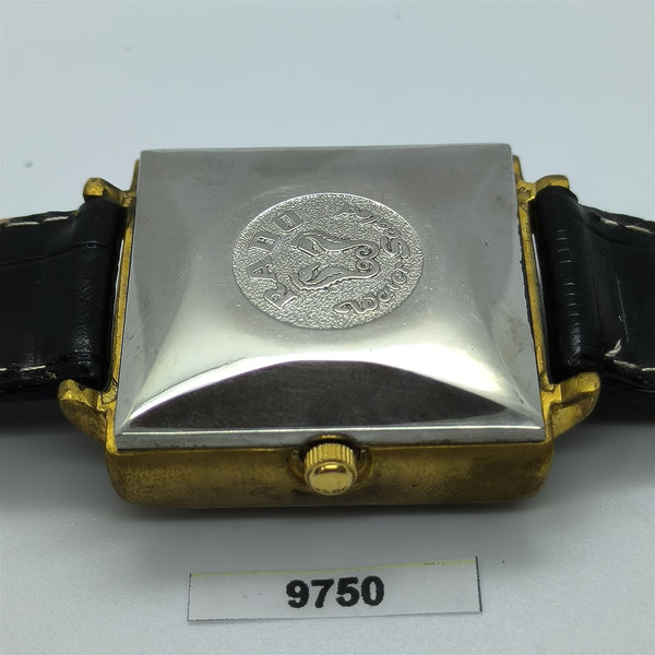 PROJECT TO FIX RADO MANHATTAN GOLD CUSHION LUGS DAY DATE  MENS WATCH 9750