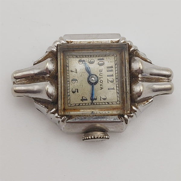 PROJECT TO FIX ART DECO BULOVA ARABIC LADIES MANUAL WIND WATCH 9243