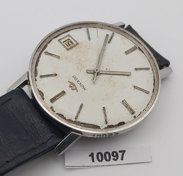 PROJECT TO FIX MOVADO ROUND MENS SS DRESS WATCH EU SHIP 10097