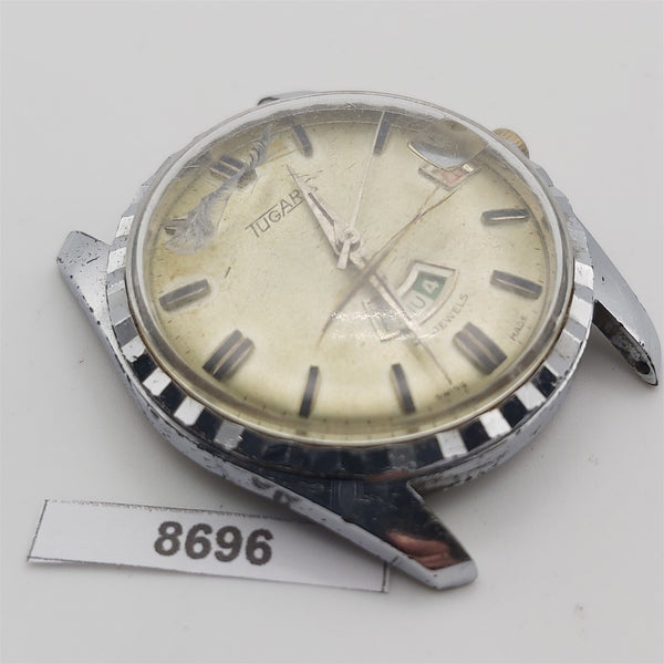 PROJECT TO FIX TUGARIS MANUAL WIND ROUND EU SHIP MENS WATCH 8696