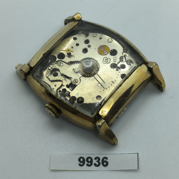 PROJECT TO FIX BELMONT GOLD PLATE MIDSIZE MANUAL WIND 9936 WATCH