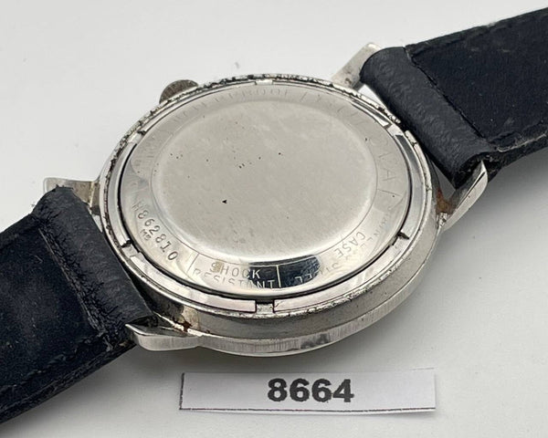 PROJECT TO FIX BULOVA SS ARABIC DIAL ROUND AUTOMATIC WIND MIDSIZE WATCH BVT08664