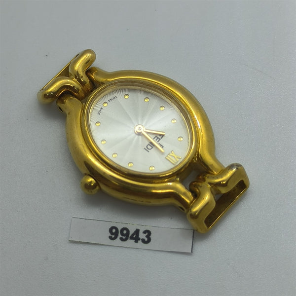 PROJECT TO FIX FENDI LADIES GOLD DIAL GOLD PLATE WATCH EU SHIP WATCH 9943