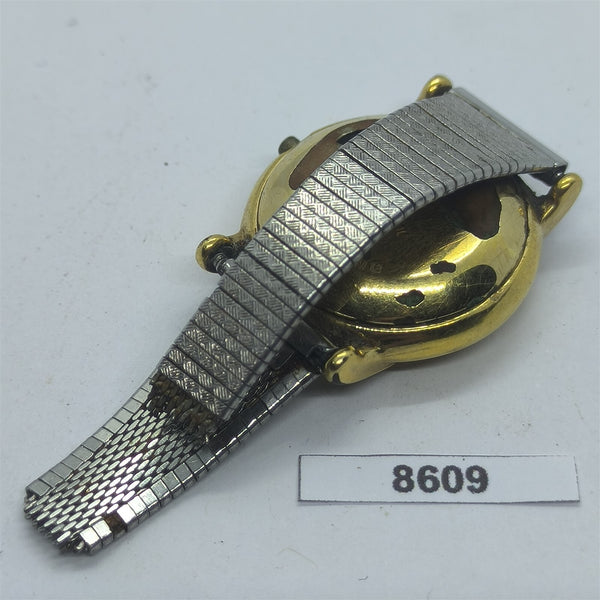 PROJECT TO FIX RAYMOND WEIL LADIES GOLD ROUND DATE WATCH EU SHIP 8609