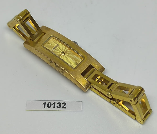 PROJECT TO FIX GUCCI LADIES GOLD PLATE 3900 L QUARTZ DRESS WATCH EU SHIP 10132