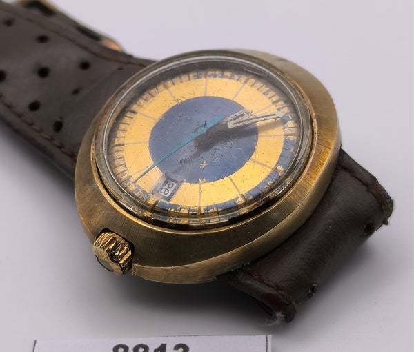 PROJECT TO FIX OMEGA GENEVE DYNAMIC 14K GOLD OVERLAY LADIES AUTO WATCH BVT08813