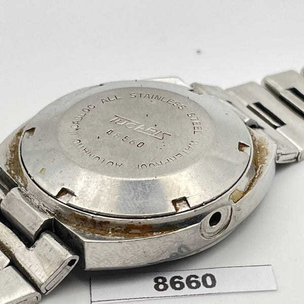 PROJECT TO FIX TUGARIS TROPICAL DIAL AUTOMATIC WIND EU SHIP BOY SIZE WATCH 8660