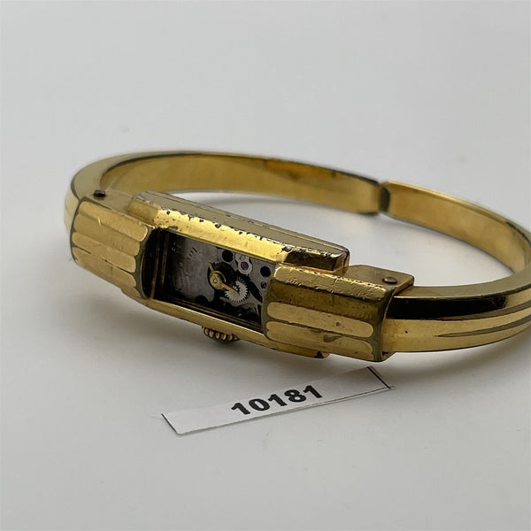 PROJECT TO FIX RADO GOLD PLATE BANGLE WATCH EU SHIP LADIES WATCH 10181