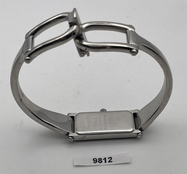 PROJECT TO FIX GUCCI LADIES BANGLE SS 1500 WATCH EU SHIP WATCH 9812