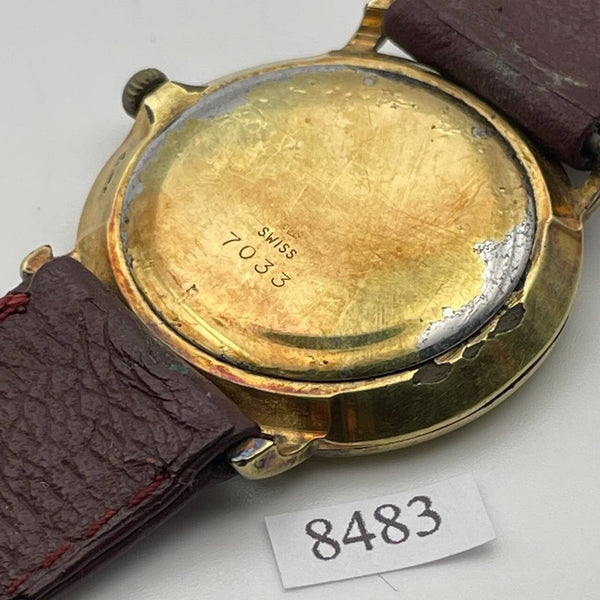 PROJECT TO FIX RAYMOND WEIL GOLD PLATE ARABIC MENS MANUAL WIND WATCH 8483