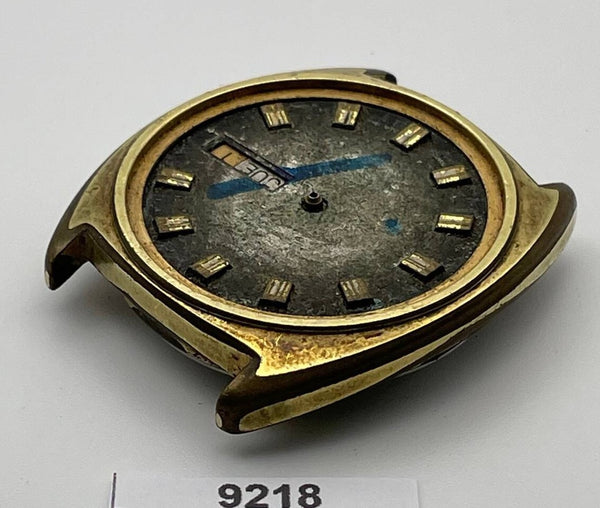 PROJECT TO FIX NIVADA GOLD DAY DATE EU SHIP MENS WATCH 9218