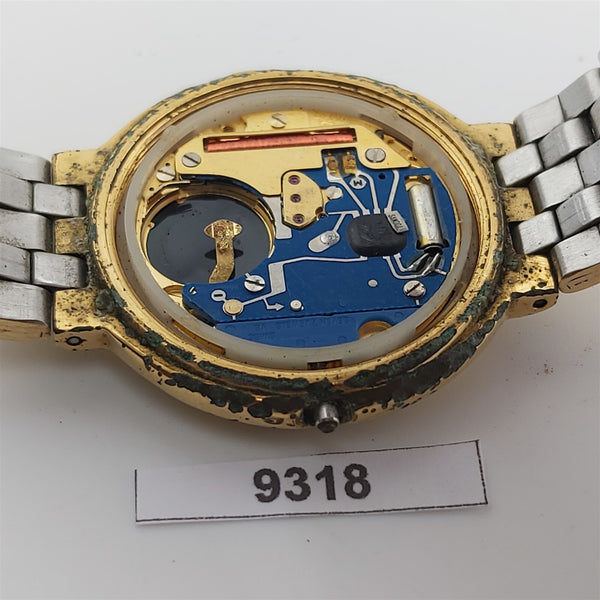 PROJECT TO FIX SANDOZ ROUND SHAPED QUARTZ EU SHIP MENS WATCH 9318