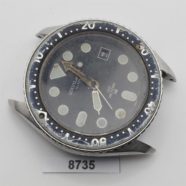 PROJECT TO FIX SOLVIL TITUS SS MENS AUTO DAY DATE DIVE WATCH EUROPE SHIP 8735